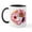 White/Black Inside, variant on CafePress - Day Of The Dog Snoopy Face Mug - 11 oz Ceramic Mug - Novelty Coffee Tea Cup