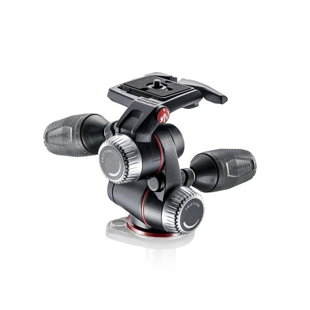 Cabezal de Trípode Manfrotto X Pro de 3 Vías con Control de Fricción