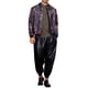 thumbnail image 2 of Chaqueta Bomber de Lentejuelas Brillantes para Hombre, Cierre, Fiesta, Disco, Metálica, Estilo Varsity, S Multicolor, 2 of 5