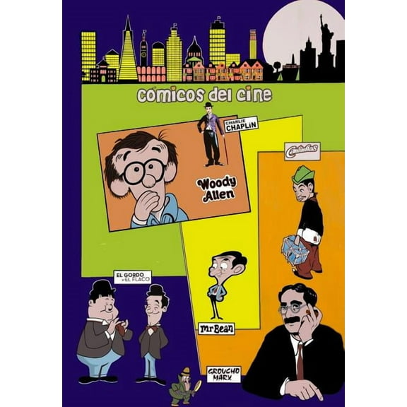 Cómicos del cine (Paperback)