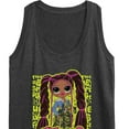 thumbnail image 3 of LOL OMG! Fashion Dolls - Fierce Graffiti - Women's Racerback Tank Top, 3 of 5