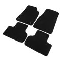 thumbnail image 1 of Floor Mat, Stable Black Carpet Floor Mat Ergonomic Groove  For Car, 1 of 8