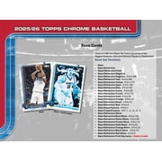 2025-26 Topps Chrome Basketball Hobby Box