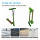 thumbnail image 3 of Scooter Patín Del Diablo Plegable The Baby Shop de 3 llantas y altura ajustable Verde -, 3 of 7