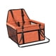 thumbnail image 1 of Asiento de coche para perros, cama, cómodo asiento de seguridad para perros, suministros para mascotas, perros pequeños, cachorros Naranja, 1 of 9