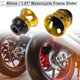 thumbnail image 2 of Protector de guardabarros de aleación de aluminio para slider de marco de motocicleta de 14mm, protección contra choques, 46mm, 46mm, tono dorado, negro, 2 Pcs, 2 of 7