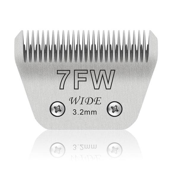 Cuchilla de aseo para mascotas, 7 pulgadas de ancho, compatible con Andis, Oster y Wahl