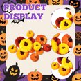 thumbnail image 3 of BESTSKY 12Pcs Pumpkins for Decorating,Vibrant Orange Color Fall Kitchen Decor,Lifelike Mini Ornament Thanksgiving Decorations,Orange, 3 of 7