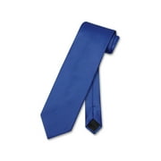 Vesuvio Napoli NeckTie Solid ROYAL BLUE Color Men's Neck Tie