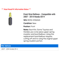 thumbnail image 2 of Front Strut Bellows - Compatible with 2007 - 2014 Honda CR-V 2008 2009 2010 2011 2012 2013, 2 of 2