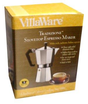 Stove Top Espresso Maker (VillaWare) 3 