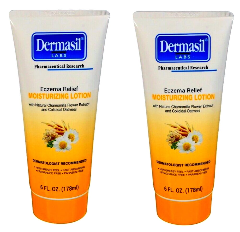 Dermasil Eczema Relief Moisturizing Lotion With Natural Chamomilla