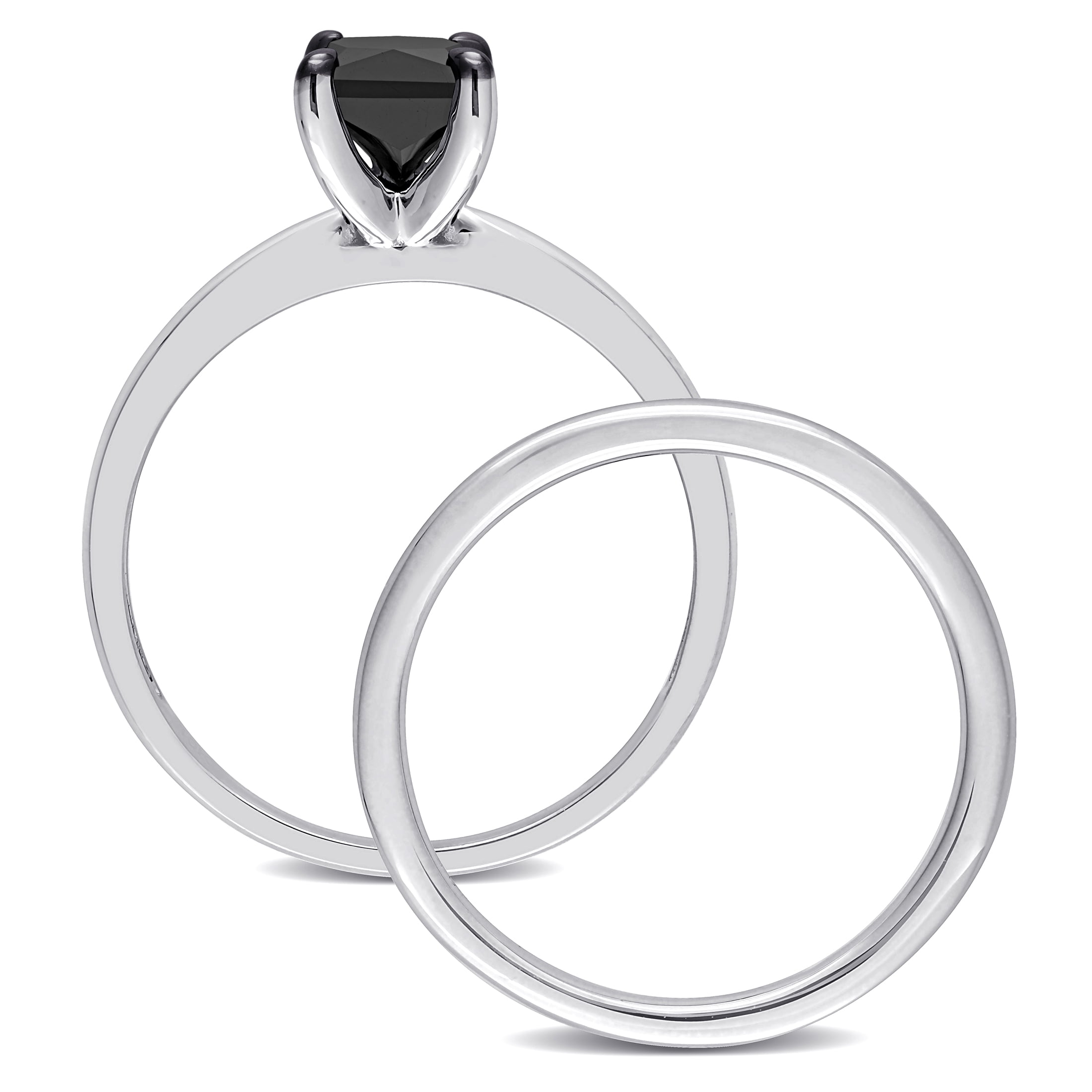 Everly Women's Diamond 10k White Gold Bridal Set