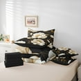 thumbnail image 6 of Castle Fairy Teens Vintage Flower 7-Piece Bedding Comforter Set,Floral Peony King Bedding Sets,Spring Graden Ultra Soft Bed Sheets,Ultra Soft Home Decor, 6 of 8