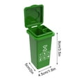 thumbnail image 2 of Portable Flip-Top Trash Can Storage Box | Compact Cigarette Ashtray Bin | Waterproof Material | High-Definition Print | Holds 2 Cigarettes & 1 Lighter | Pocket Size | 1 Pack, 2 of 3