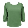 thumbnail image 1 of Blusa George para Dama Manga 3/4 Militar Talla 1Eg, 1 of 4