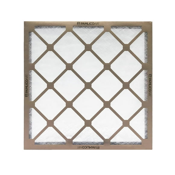 Filtro de aire Pamlico Air 61x61x5 cm, fibra de vidrio 4 MERV, paquete de 12