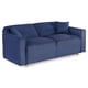 thumbnail image 4 of Sofá Cama Makora Abbot Azul Lino Memory Foam Respaldo con Reclinable de 3 Posiciones, 4 of 8