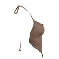 thumbnail image 4 of ZAXARRA Sleeveless Strappy Crop Tops Matching with High Waist Pleated Skirt, 4 of 8
