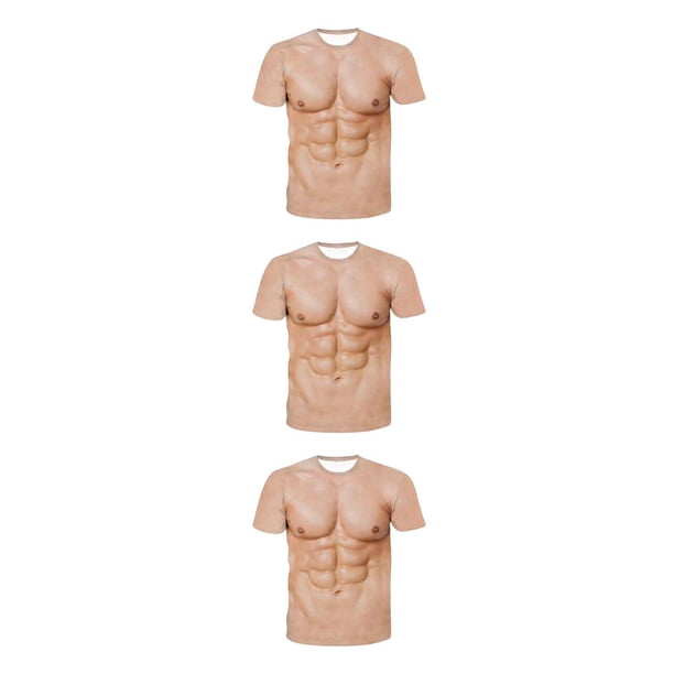 Camiseta Impresa en 3D Sonducket Hombres Navidad Halloween Tipo M