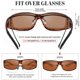 thumbnail image 3 of Gafas de Sol Polarizadas Peekaco UV400 "Fit Over" para Mujer y Hombre, 3 of 7
