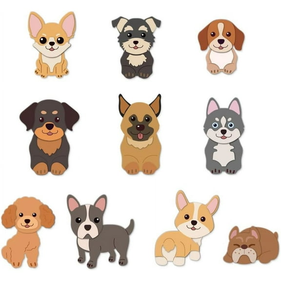 Dogs Dies Cuts Metal Various Breeds Cutting Dies Card Making Cutting Dies Stencils Template for DIY Embossing Scrapbooking Craft Paper Greeting Card Birthday Christmas Gift Festival Decor