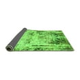 thumbnail image 2 of Ahgly Company Indoor Square Abstract Green Modern Area Rugs, 4' Square, 2 of 4