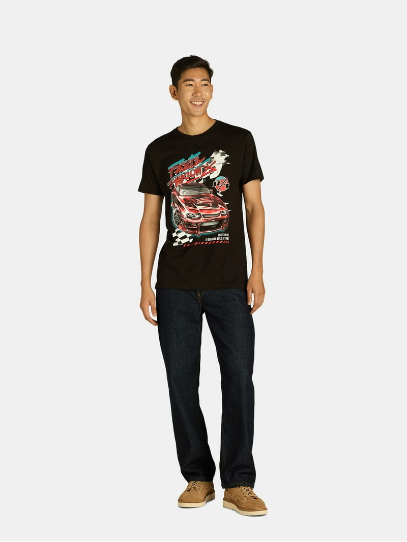 Fast and the Furious Men's Graphic Tee, Sizes S-3XL, Casual