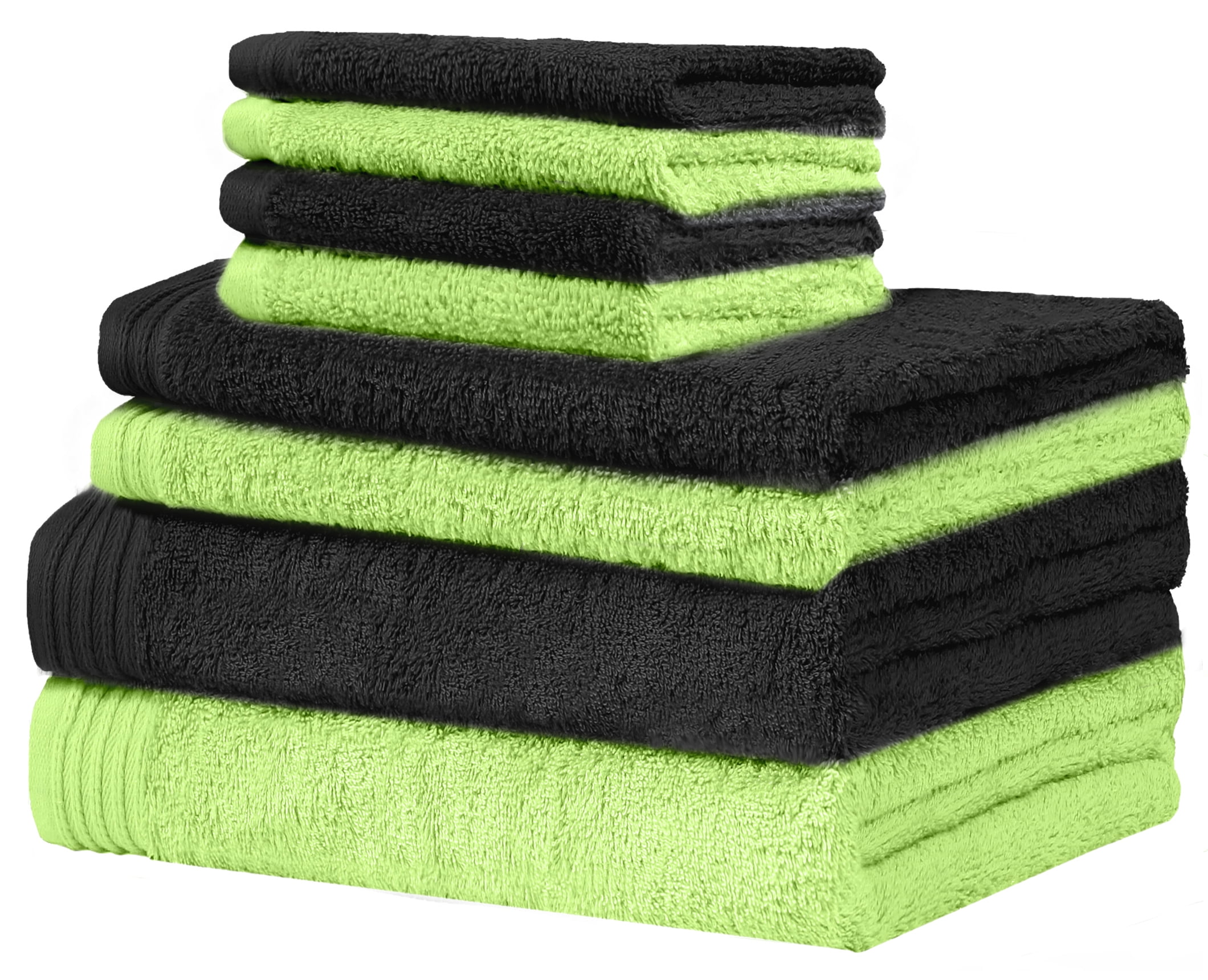 SPRINGFIELD LINEN Premium Bath Towel/ Bath Sheet Cotton 30" x 56",Set of 6 Color 