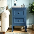 thumbnail image 2 of UBesGoo Set of 2 Nightstand, Side Table Night Table, Blue, 2 of 6