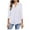 White, variant on Elainilye Fashion Tops Women Casual V Neck Pullover Top Long Sleeve Solid Color Shirt Blouse Tops Undershirt,Purple