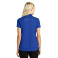 thumbnail image 2 of Port Authority Adult Female Women Plain Short Sleeves Polo True Royal 2X-Large, 2 of 6