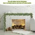 thumbnail image 6 of 9ft Non-lit Natural Feel Cedar Green Artificial Christmas Garland, Soft PE, 6 of 6