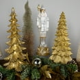 thumbnail image 2 of Northlight Metallic Woodland Layered Christmas Tree Decoration - 9.5" - Gold Finish, 2 of 5