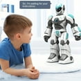 thumbnail image 2 of K8 Large Intelligent Robot Toy: 2.4G Remote Control, Voice Dialogue, DIY, 2 of 4