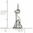 thumbnail image 2 of Sterling Silver Rh-Plated Logoart Alpha Epsilon Phi Xs Pendant (18 X 7) Made In United States ss034aep, 2 of 5