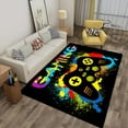 6'x9' Gaming Rug Gamer RugNonSlip Boys Room Rug for Bedroom Game