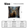 thumbnail image 5 of Christmas Exclusive Velvet Throw Pillow Inserts Set of 2 with Unique Patterns - 16x16, 18x18, 20x20 Inches for Pillow Covers and Decorative Pillows for Home, 5 of 6