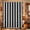 Jet Black, variant on Burnt Orange Brown Striped Shower Curtain Set - Small 36" x 72" Washable Bathtub Curtain with 12 Hooks, Modern Farmhouse Vertical Stripes Waterproof Fabric Stall Shower Curtains for Bathroom Décor