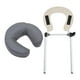 thumbnail image 1 of Mesa de masaje con soporte facial ajustable y cómodo, equipo de masaje de repuesto Gris, 1 of 8
