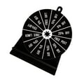 thumbnail image 1 of Jeu de Fortune à Roue Tournante Jeu de Table pour KTV Roue Table Double Face Fête Carnaval, 1 of 9