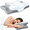 Grey, variant on Cooling Contour Memory Foam Orthopedic Bed Pillow, Odorless Adjustable Cervical Pillow with Neck Support, Ultra Pain Relief Calming Sleeping Pillow to Promote Deep Sleep, Ideal for Side, Back & Stoma