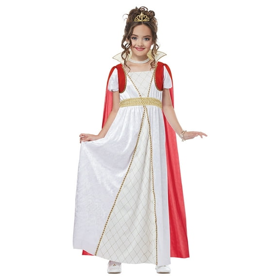 Child  Imperial Empress Royal Queen Girls Costume Large