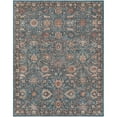 thumbnail image 7 of Well Woven Liana Persian Floral 7'7" x 9'10" Area Rug Teal Blue Multicolor, 7 of 7