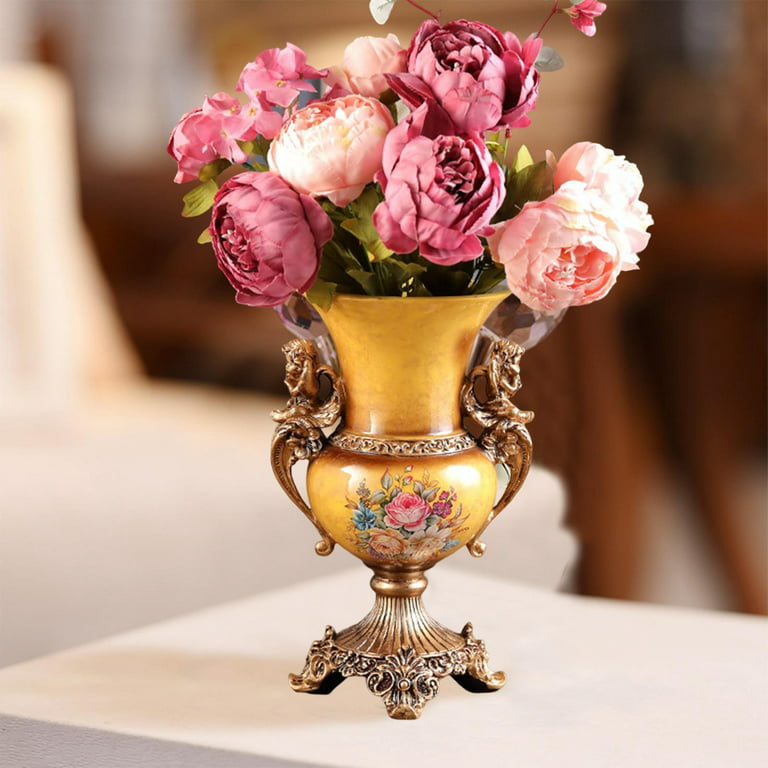 Pink Floral Container