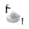 thumbnail image 1 of DROP Bath and Kitchen DR091233 Bathroom Vessel Sink Set, 1 of 5