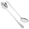 thumbnail image 6 of ROSENICE 1 Set Metal Serving Utensils Fork and Spoon for Restaurant Easy Handling 11.0x2.4x1in, 6 of 8