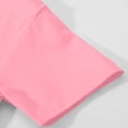 thumbnail image 5 of Amidoa Girls Short Sleeve Graphic Crewneck Summer Independence Day T Shirts Kids Casual Tops Pink Size 12, 5 of 7