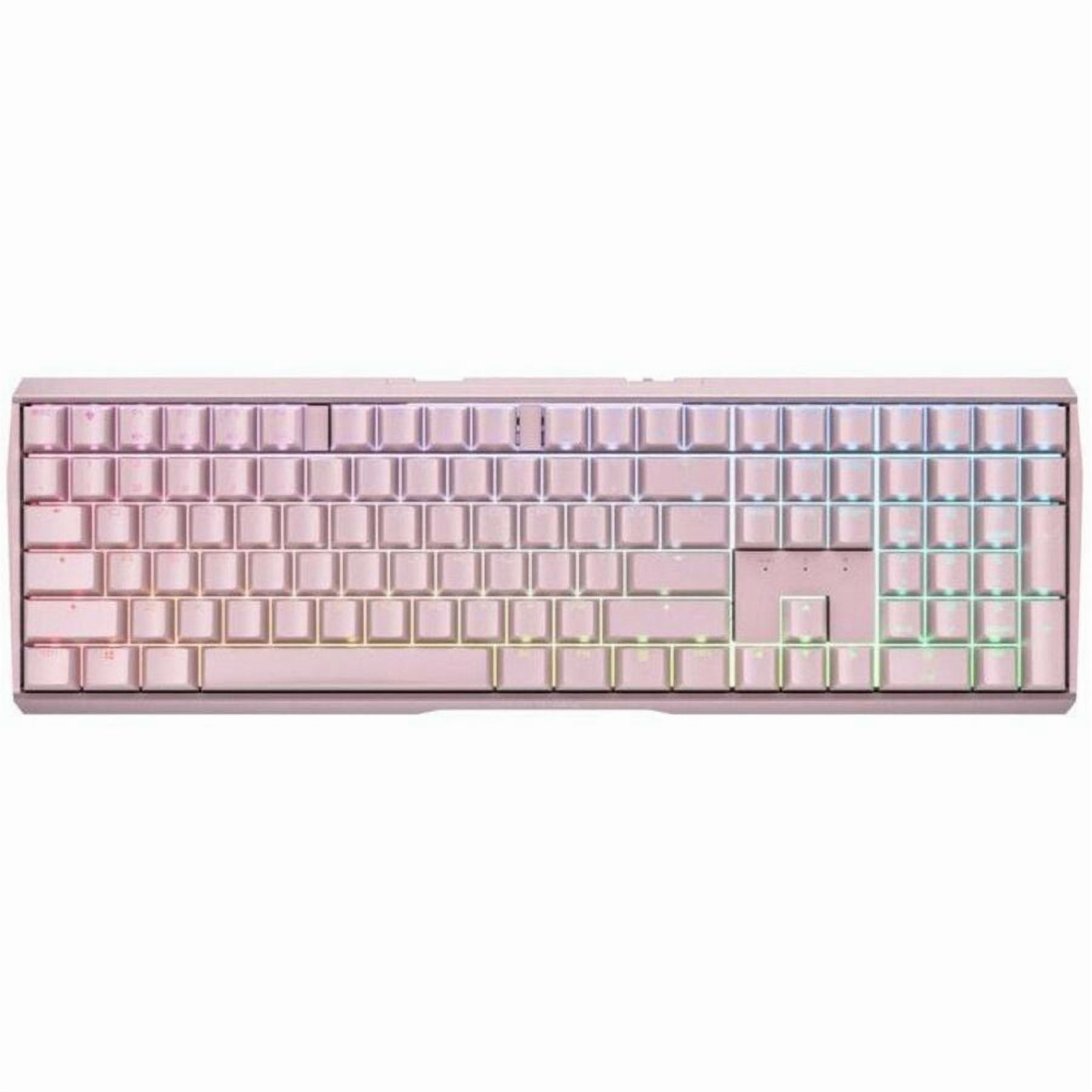 CHERRY XTRFY MX 3.0S Mechanical Wireless Gaming Keyboard | New MX2A Switches (Pink, MX2A Red)
