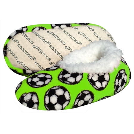 

Snoozies Sports Specific Soccer Slippers